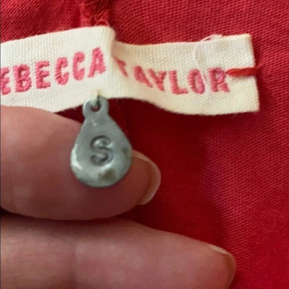 •Rebecca Taylor• Ruffled Spaghetti Strap Top💕 - Picture 7 of 8